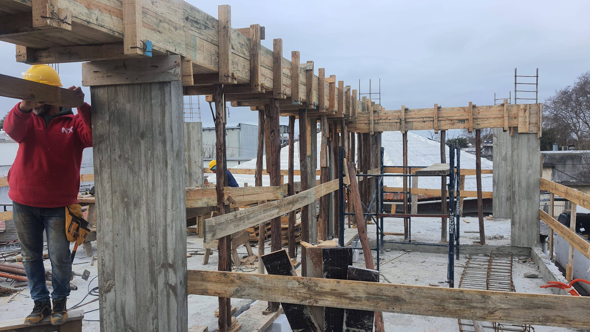 Avance de obra y construcción del Edificio Matilda I - Aura Desarrollos