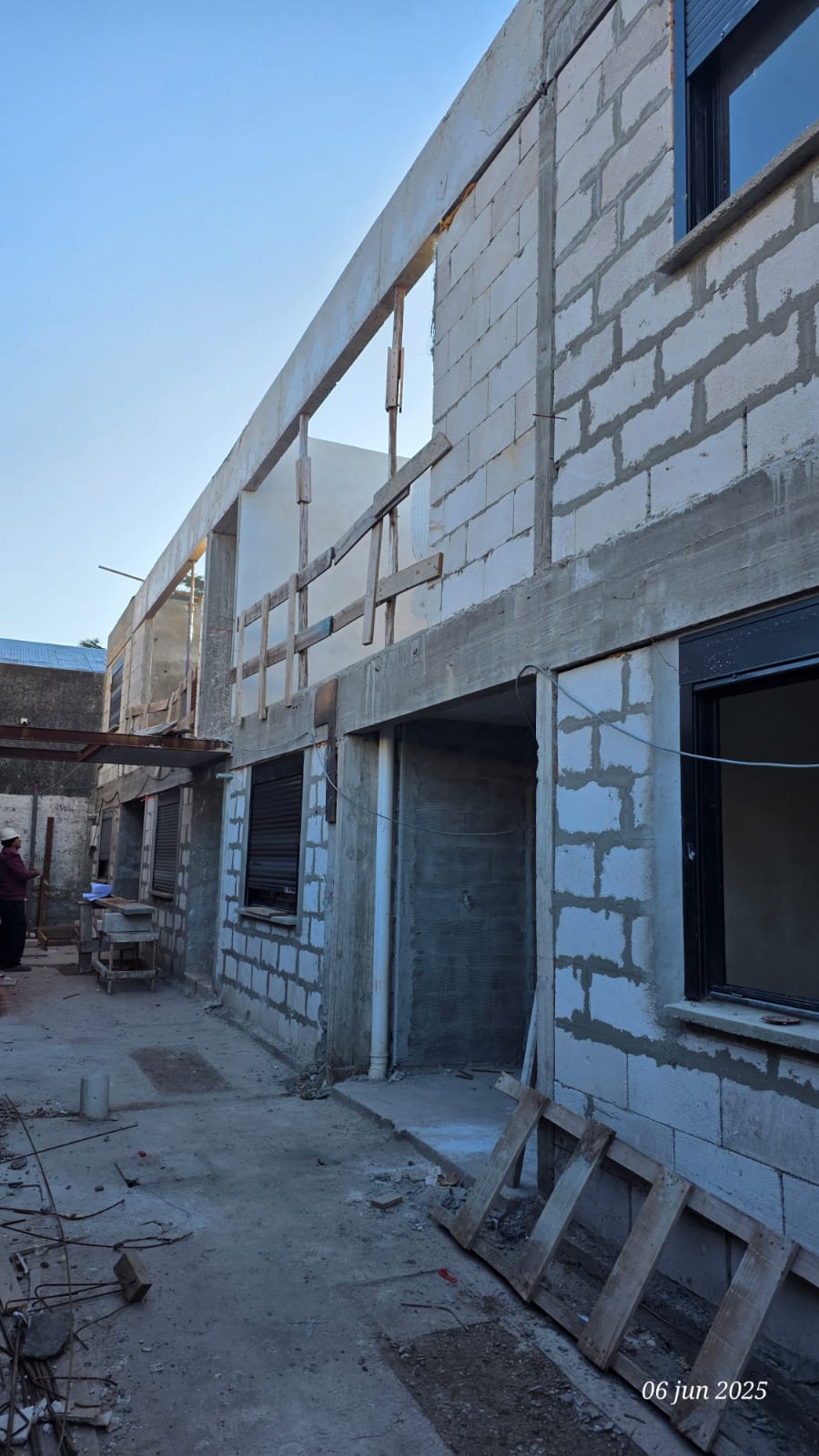 Avance de obra y construcción del Edificio Matilda I - Aura Desarrollos