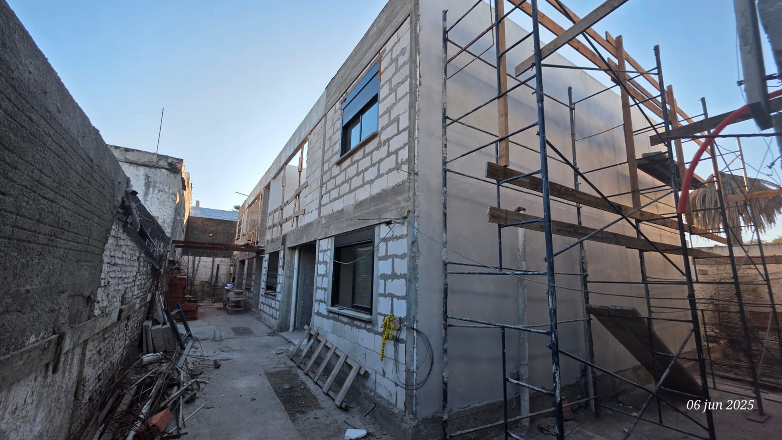 Avance de obra y construcción del Edificio Matilda I - Aura Desarrollos